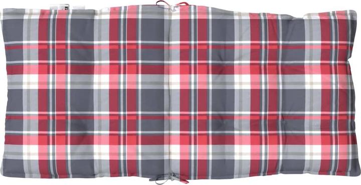 Actual product image VidaXL Low backrest cushions 4 pcs. Oxford fabric (100 x 50 x 7 cm)
