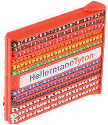 Produktbild HellermannTyton Kabelmarkierungen MHG1-3 Cass.