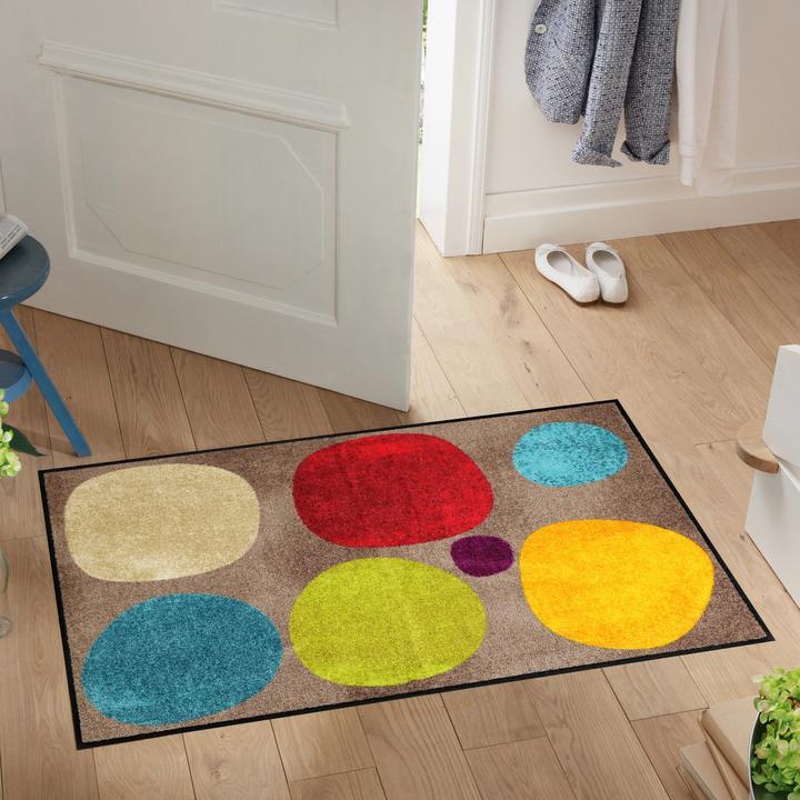 Immagine prodotto Salonloewe Broken Dots Clean Run Mat e tappetino da bagno (75 x 120 cm)