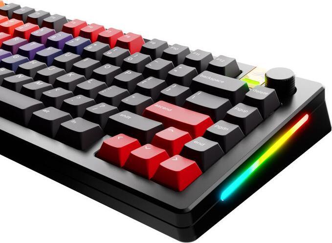 Actual product image Glorious GPBT Gradient Keycaps, ANSI Layout (US), PBT, Dye-Sub - Celestial Fire
