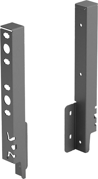 Hettich Back panel connector set ArciTech anthracite (1 pcs.)