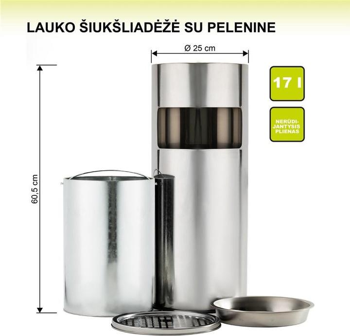 Productafbeelding Okko RONDE PRULLENBAK MET ASBAK T-Y0617S