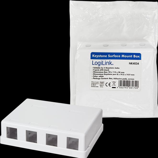 Actual product image LogiLink Surface-mounted empty housing
