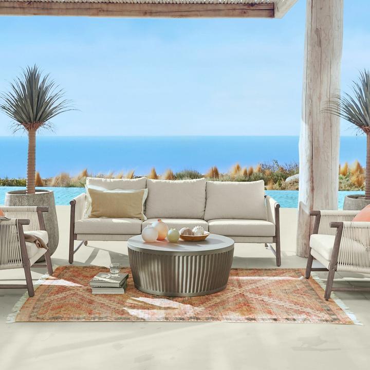 Actual product image Loberon Indoor & outdoor rug Mildura brown (H, 300 cm)