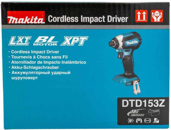 Actual product image Makita Dtd153z (Rechargeable battery operated)