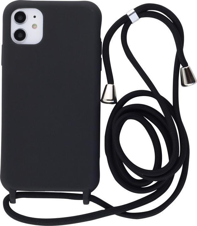 Actual product image PhoneLook Coque Silicone Mat avec lacet (Apple iPhone 12)