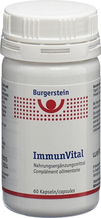 Immagine prodotto Burgerstein ImmuneVital (60 Pezzo/i, Pillole, 43 g)