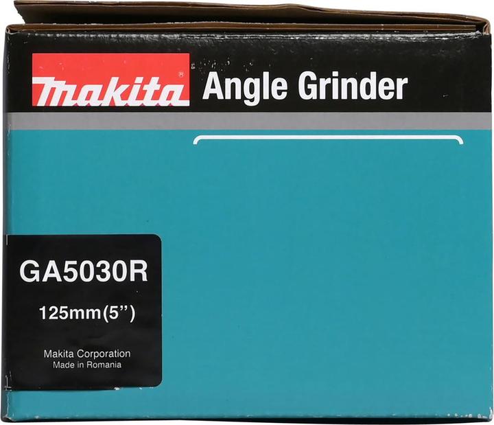 Actual product image Makita Ø 125mm angle grinder GA5030RSP1 +accessories 720 Watt (125 mm)