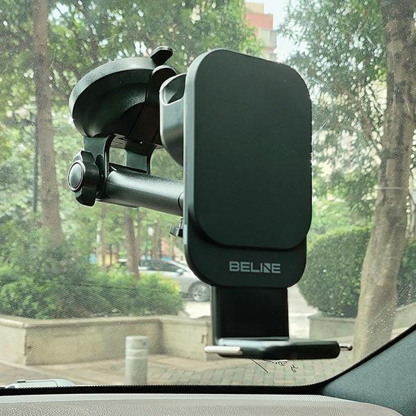Actual product image Beline uchwyt samochodowy z ładowaniem indukcyjnym BLNWCH01 3w1 Smartphone/iWatch/Airpods