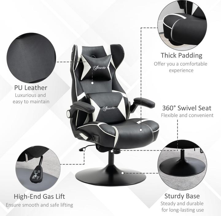 Produktbild Vinsetto Gamingsessel mit Lautsprecher