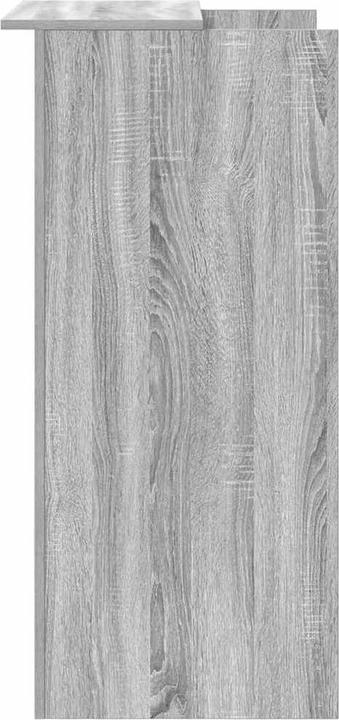 Image du produit VidaXL Comptoir d'accueil Gris Sonoma 55x50x103,5 cm Bois composite Comptoir d'accueil