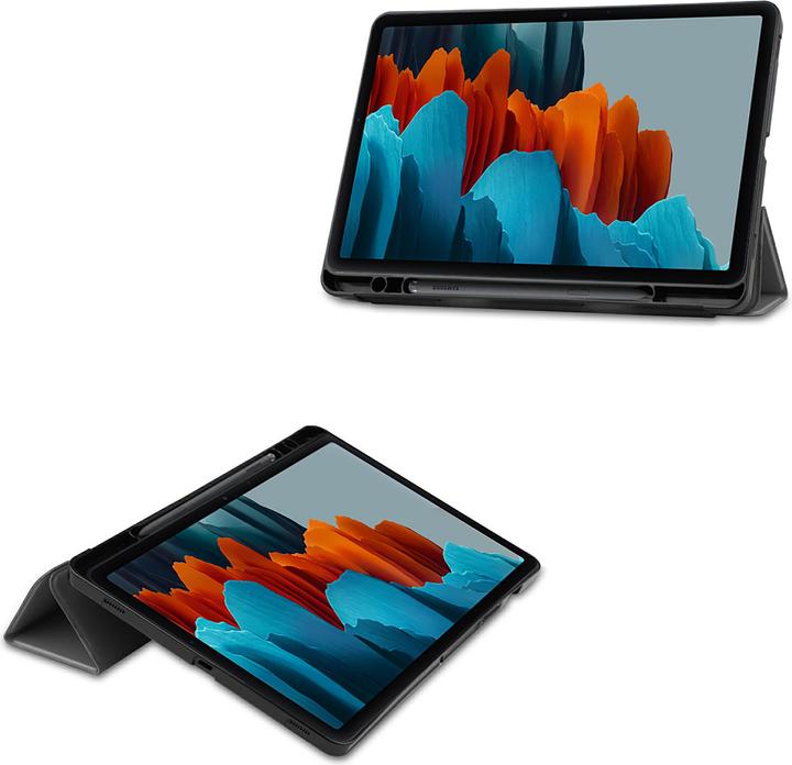 Produktbild Cazy Premium Smart Hülle Kompatibel mit Samsung Galaxy Tab S7 - Schutz Etui Hülle mit Stifthalter - (Galaxy Tab S7)