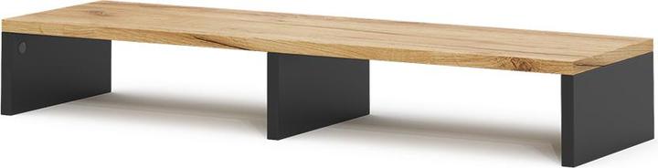 Actual product image Vichy Monitorständer Tomy, Anthrazit/Goldkraft Eiche, 80 x 12 cm