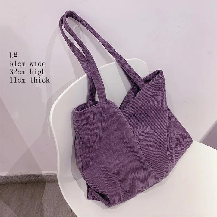 Immagine prodotto Only-Bags.Store Borsa in sughero Borse a tracolla morbide Storage ambientale riutilizzabile Piccolo e grande