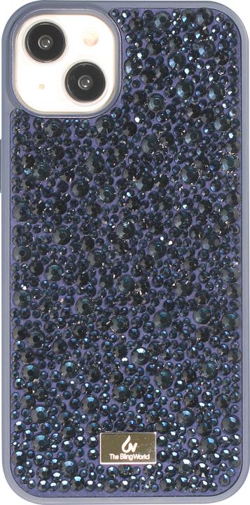 Immagine prodotto PhoneLook Cover Glitter Diamond The Bling World Blu scuro (Apple iPhone 15)
