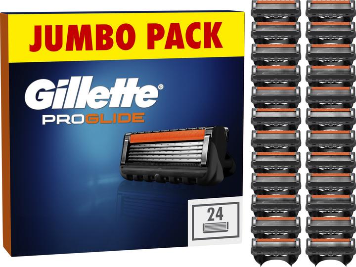 Immagine prodotto Gillette ProGlide Systemklingen 24er - Online Versandvariante Rasierklingen (24 x)