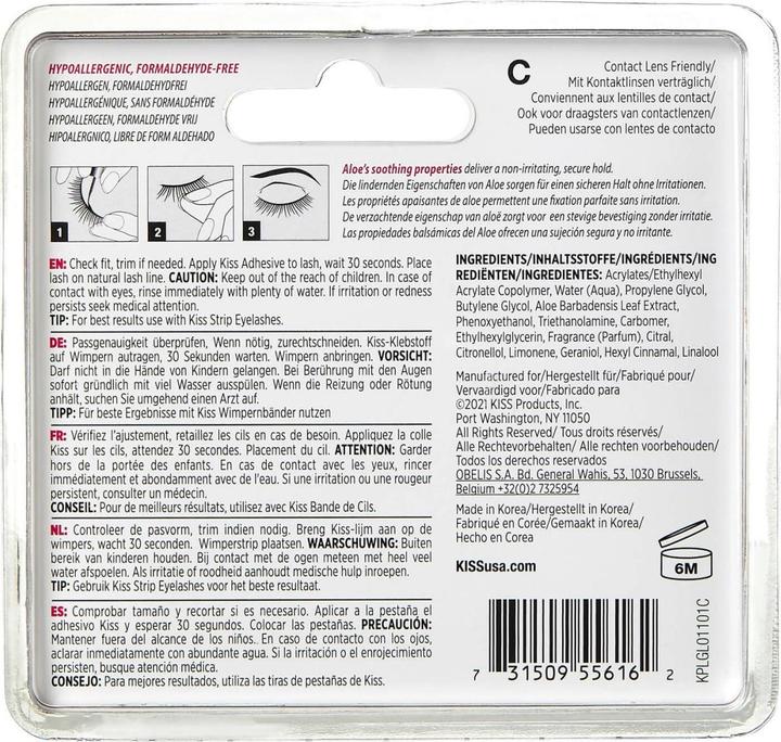 Produktbild KISS Leim für künstliche Wimpern (Gold, Rot, Blond)
