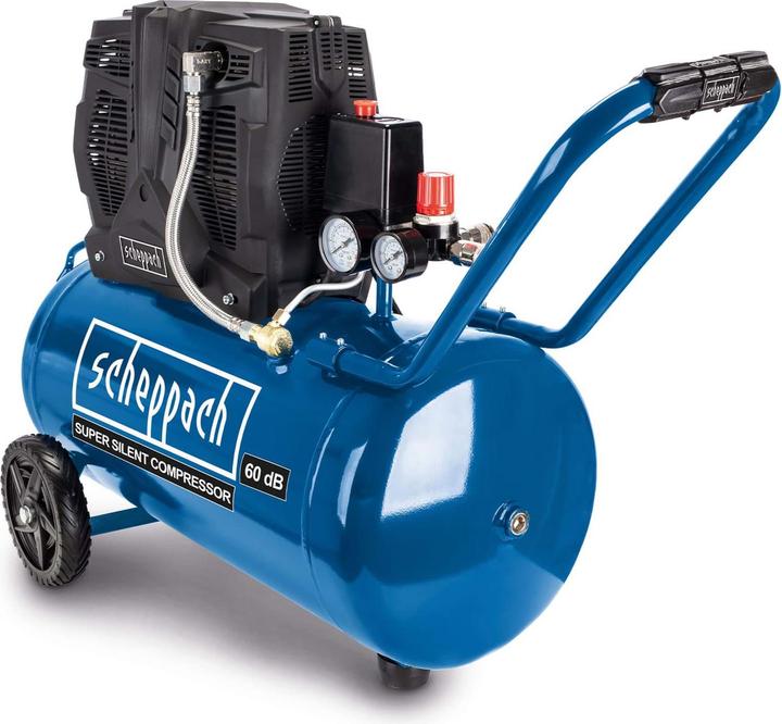 Actual product image Scheppach HC51Si Compressor 230V 50Hz - 50L (8 bar, 50 l)
