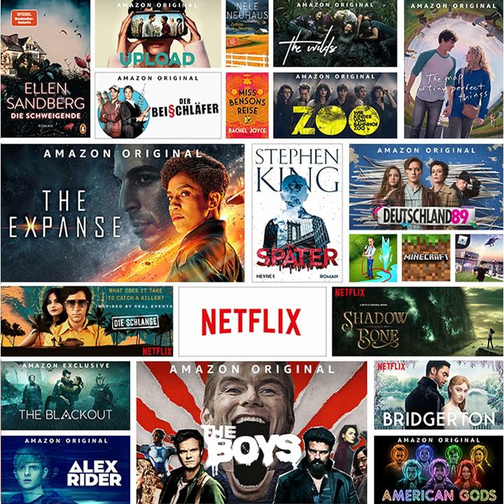 Produktbild Amazon Fire HD 10 Plus (2021) inkl. Alexa (10.10", 32 GB, Schiefergrau)