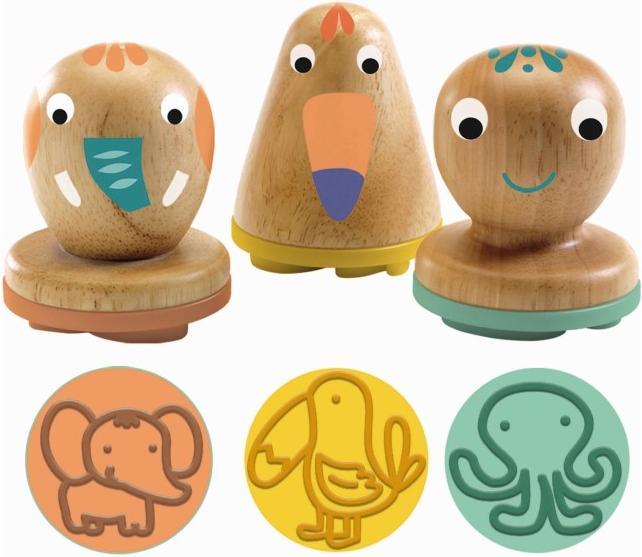 Actual product image Djeco My play dough stamp