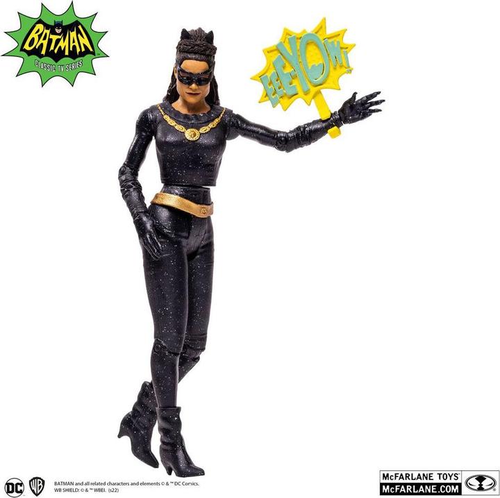 Actual product image McFarlane AF DC Retro Classic Batman 1966 : Catwoman (Season 3) 15 cm