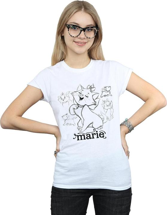 Produktbild Disney Marie Collage Sketch TShirt (L)