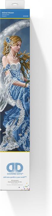 Actual product image Diamond Dotz Diamond Painting Wind Moon