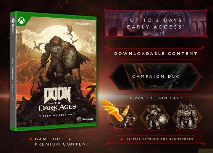 Actual product image Bethesda DOOM: The Dark Ages Premium Edition (Xbox Series X, Xbox Series S, DE)