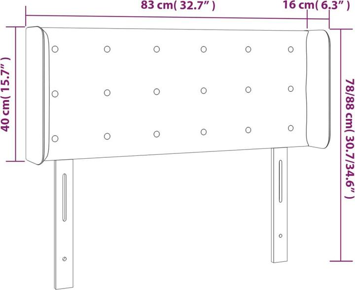 Image du produit VidaXL Gianna (163 x 16 x 88 cm)