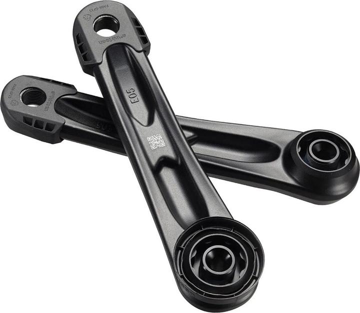 Actual product image e*13 Helix e*spec crank, 160mm, Fazua Ride 60, Self Extractor, black (160 mm)