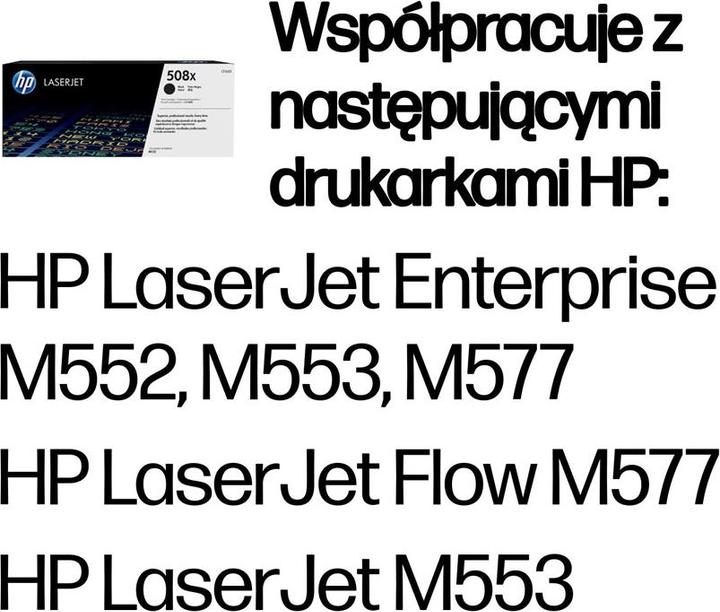 Actual product image HP 508x (FC)