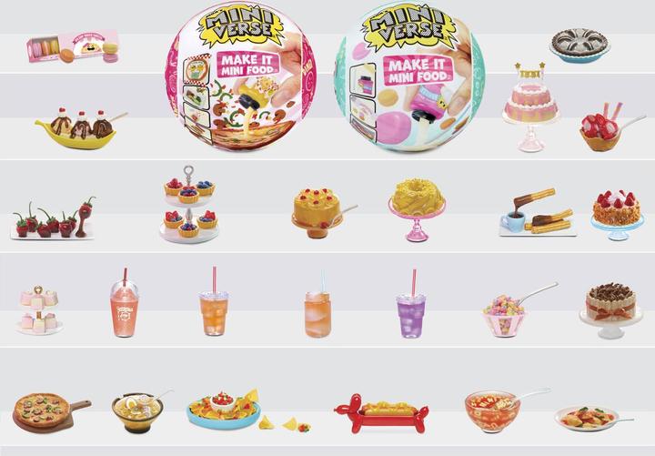 Actual product image MGA s Miniverse- Make It Mini Foods: Diner in PDQ Series 2A