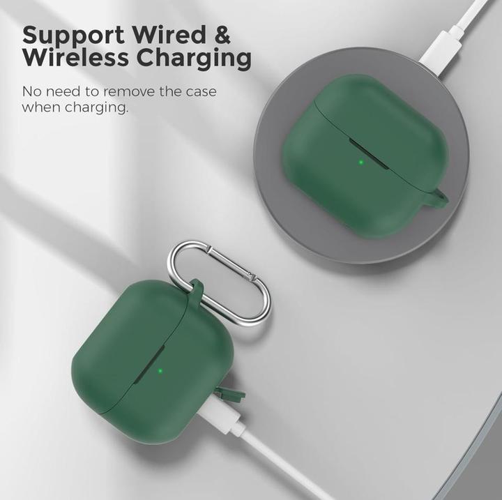 Produktbild Screenguard Galaxy Buds3 Pro Liquid Silicone Case Hülle mit Karabiner (Ladecase Hülle)