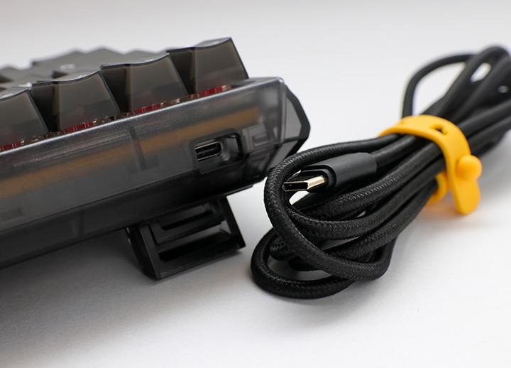 Actual product image Ducky One 3 Aura Black SF Gaming Keyboard, RGB LED - MX-Brown (DE, Cable)