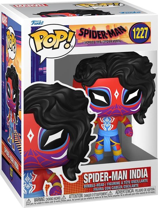 Actual product image Funko POP Marvel Spider-Man Across the Spider-Verse Spider-Man India