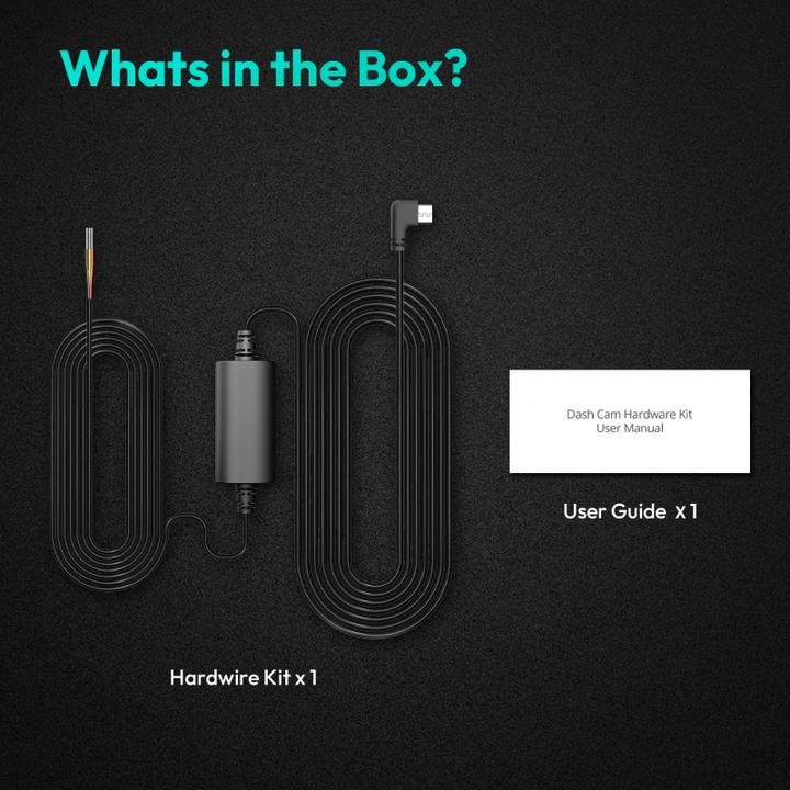 Actual product image Botslab Hardwire Kit for Dash Cam HK30 Pro / G300H / G980H