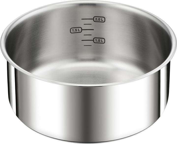 Actual product image Tefal L9739302 (16 cm, Pan set + pot set, Stainless steel)