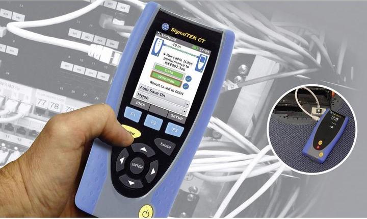 Image du produit Ideal SignalTEK CT Câble de données TransmissionTester Écran tactile