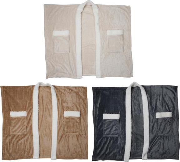 Actual product image Eddy Wearable blanket 3as (170 x 100 cm)