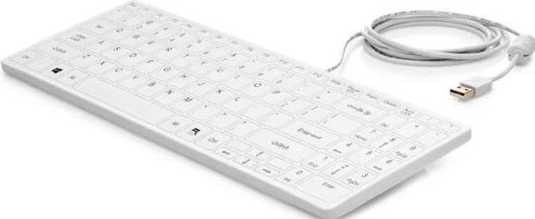 Actual product image HP USB Keyboard and Mouse (US, Cable)