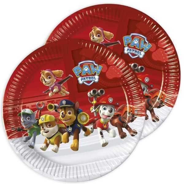 Actual product image Magni Paper Plate 23cm FSC Mix 8s Paw Patrol Action (8 x)
