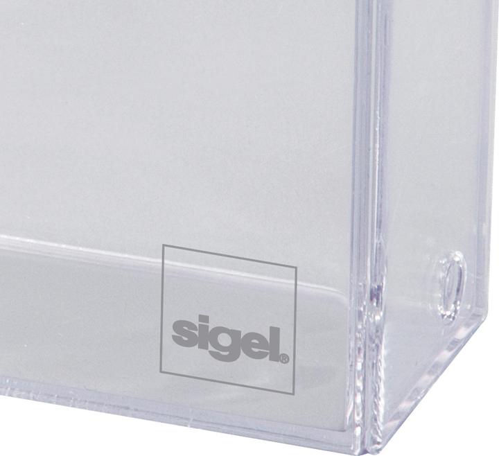 Produktbild Sigel Visitenkarten-Box (A8)