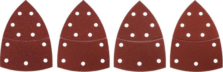 Produktbild Bosch Zubehör Schleifblatt-Set für Multischleifer, 25-teilig, 11 Löcher, 102 x 62 mm, 40 - 180 (40, 80, 120, 180)