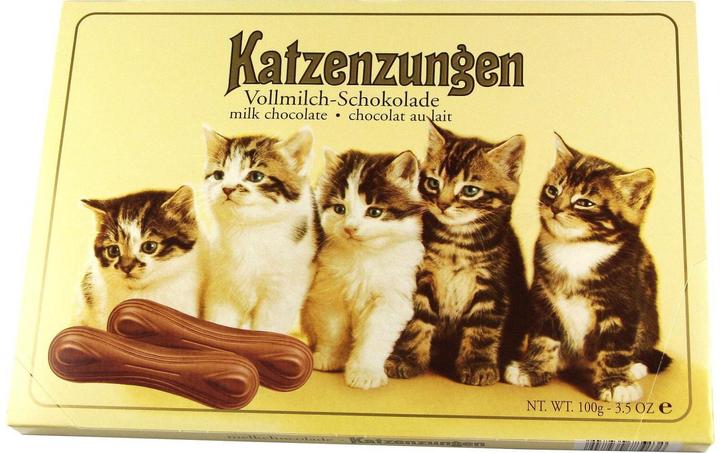 Actual product image Sarotti Chocolate Cat's Tongue Milk 100 g (140 g)