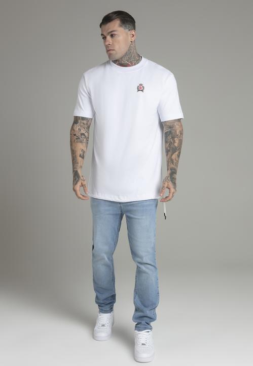 Actual product image Siksilk Oversized T-shirt in white (XL)