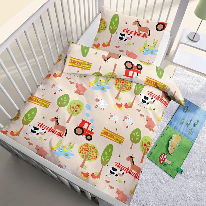 Image du produit Erwin Müller Linge de lit pour enfants "Farm