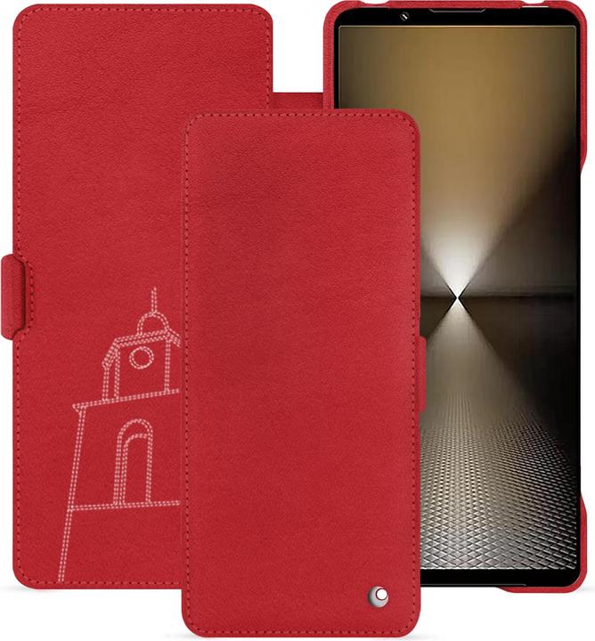 Actual product image Noreve Horizontal leather flap shell (Sony Xperia 1 VI)