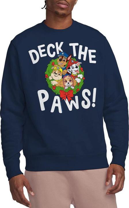 Produktbild Paw Patrol Deck The Paws Sweatshirt weihnachtliches Design (S)
