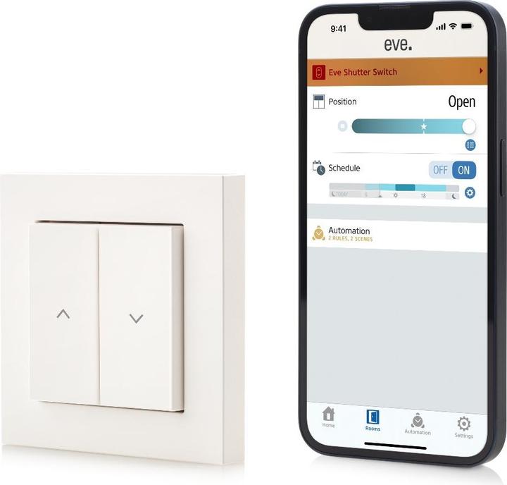 Actual product image Eve Shutter Switch