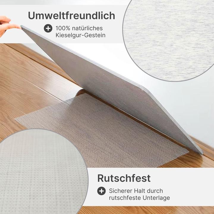 Image du produit Hermex Tapis de bain en pierre (60 x 39 cm)